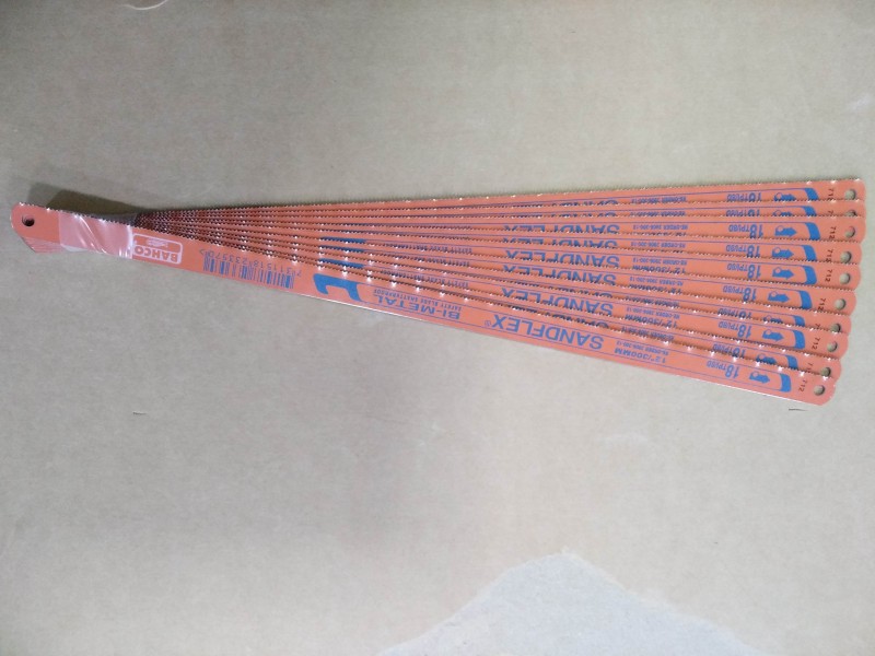 Bahco 12" Hack Saw Blade 18T Bahco 12" Hack Saw Blade 18T