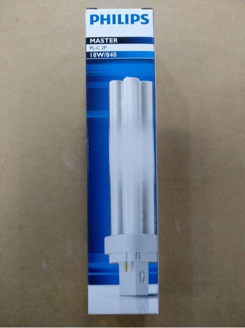 Philips PL-C 18W Tube 840 Cool White