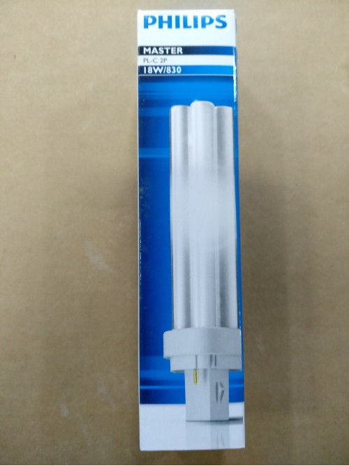 Philips PL-C 18W Tube 830 Warm White