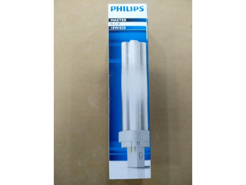Philips PL-C 18W Tube 830 Warm White