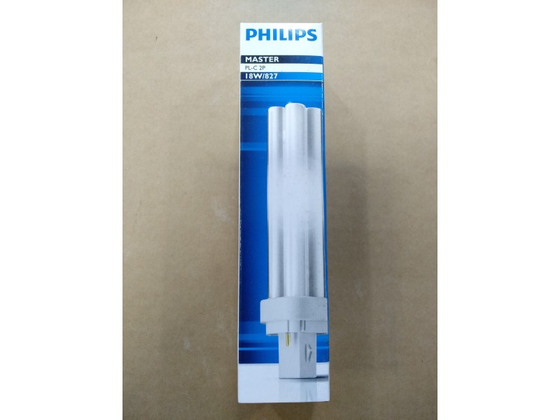 Philips PL-C 18W Tube 827 Warm White