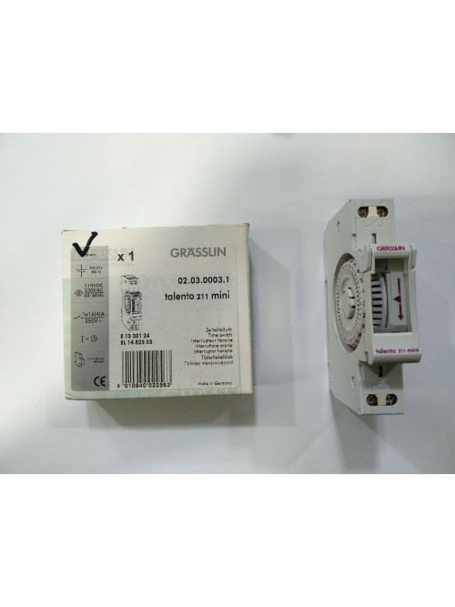 Grasslin talento 211 mini analog timer