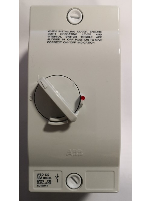 ABB 4P32A IP66 Isolator (WSD432)
