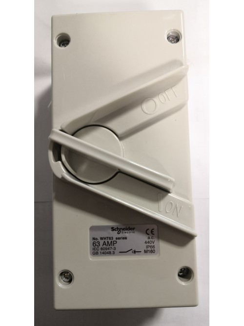 Schneider  3P63A Isolator (WHT63)