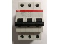 ABB 3P63A 10KA Type B MCB (S203M B63)