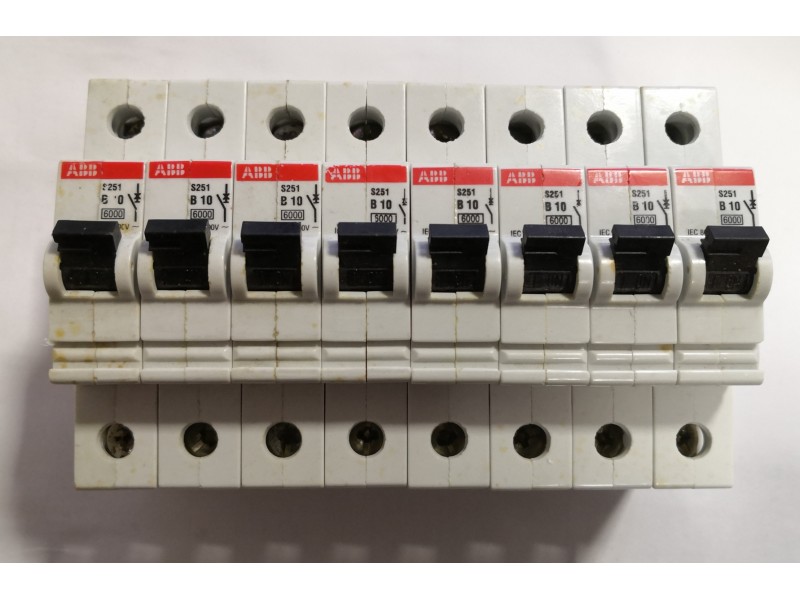 ABB 1P10A 6KA Type B MCB (S251 B10)