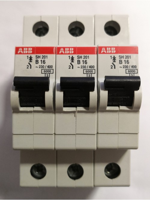 ABB 1P16A 6KA Type B MCB (SH201 B16)