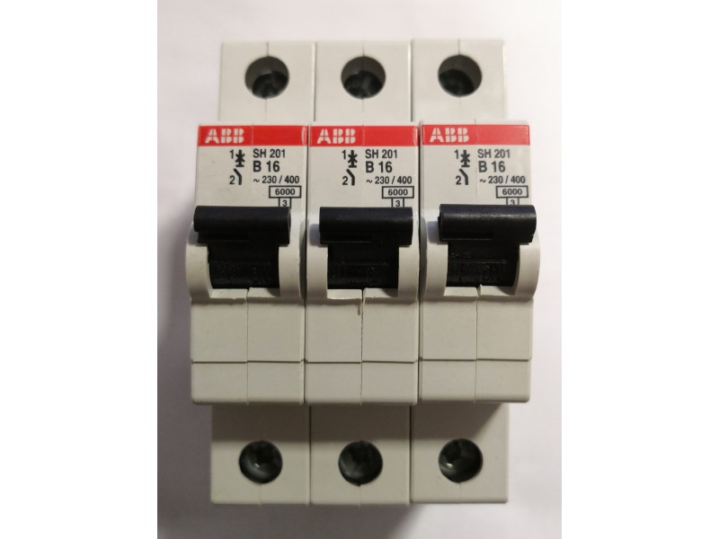 ABB 1P16A 6KA Type B MCB (SH201 B16)