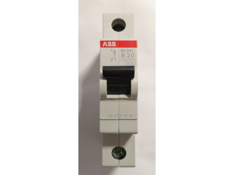 ABB 1P20A 6KA Type B MCB (SH201 B20)