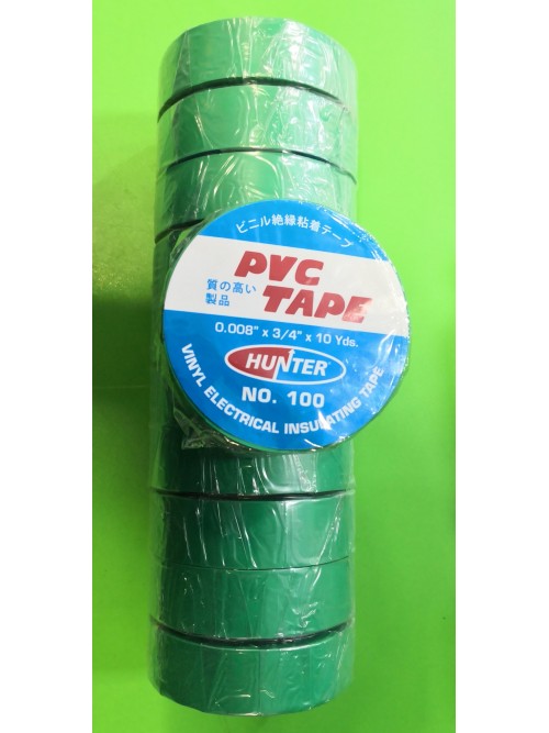 Hunter PVC Tape Green