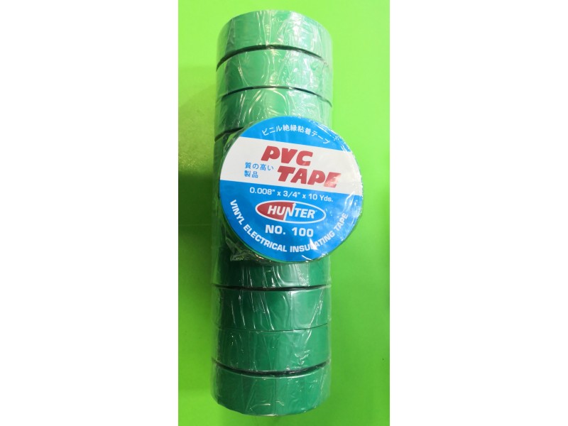 Hunter PVC Tape Green
