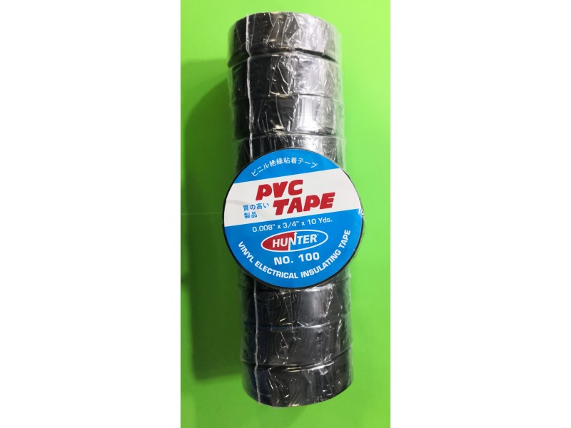 Hunter PVC Tape Black
