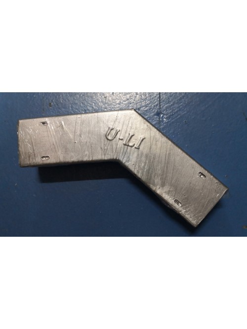 Uli 50mmx50mm 45Deg Elbow c/w Joint- HDG