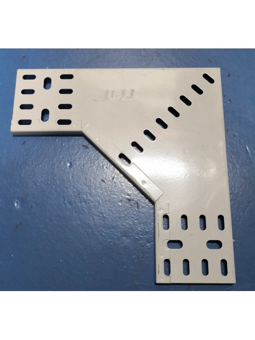 Uli 100mm G20 Cable Tray 90Deg Elbow- White