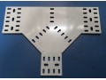 Uli (150x13) (100x13)G18 Cable Tray Unequal Tee- White Uli (150x13) (100x13)G18 Cable Tray Unequal Tee- White
