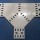 Uli (150x13) (100x13)G18 Cable Tray Unequal Tee- White