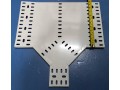 Uli (300x17) (100x13)G18 Cable Tray Unequal Tee- White Uli (300x17) (100x13)G18 Cable Tray Unequal Tee- White