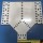 Uli (300x17) (100x13)G18 Cable Tray Unequal Tee- White
