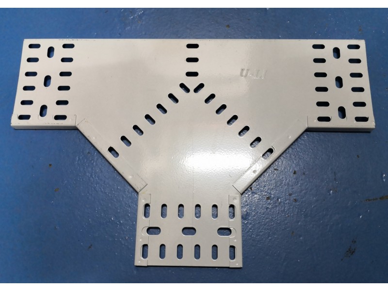 Uli 150mm G18 Cable Tray Tee -White