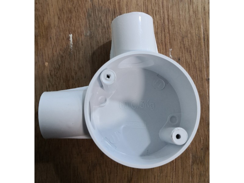 Litaflex 25mm Angle Box- white