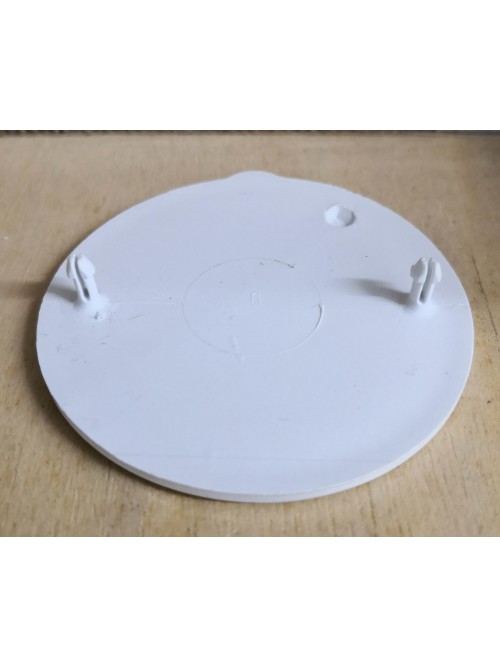 Box Cover with Clip- White