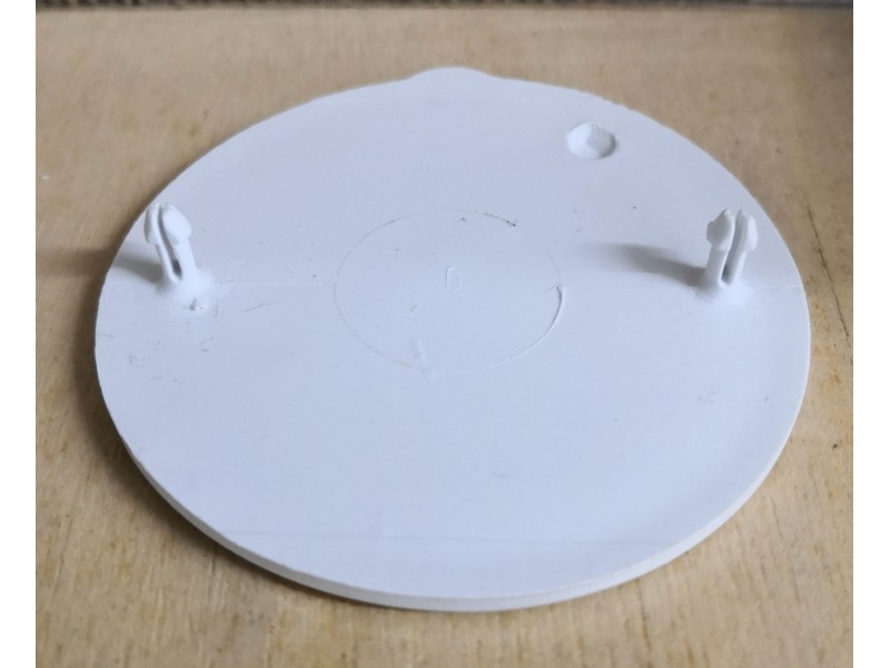 Box Cover with Clip- White