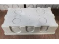 PVC LINK 2G PVC KO Box- White 