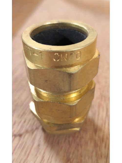 CW20L Brass Cable Gland