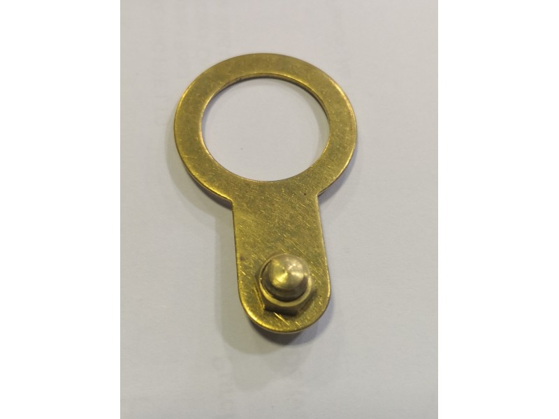 20mm Brass Earth Tag