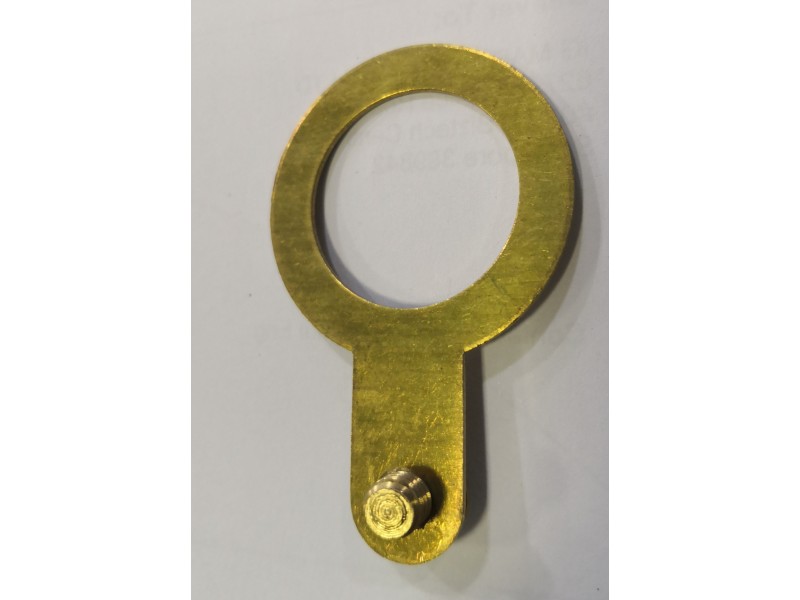 25mm Brass Earth Tag
