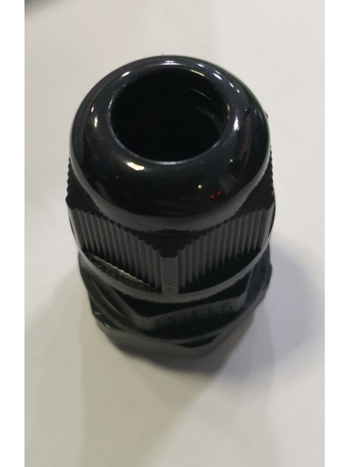 13.5w Gland spacer & locknut- Black