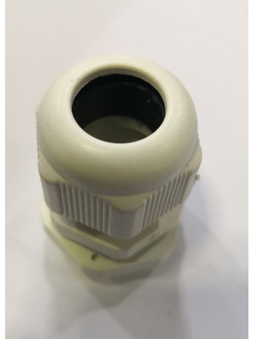 16w Gland spacer & locknut- White