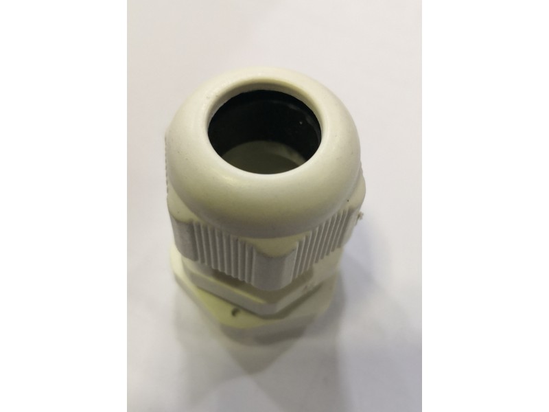 16w Gland spacer & locknut- White