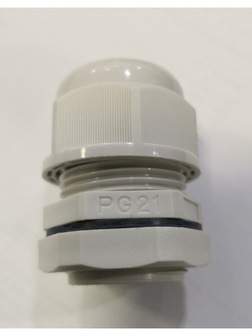 21w Gland spacer & locknut- White