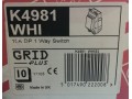 MK Grid Plus 10A DP 1Way Switch -White (K4981WHI)