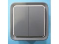 Legrand Plexo Weatherproof 2G2W Switch (69715)