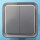 Legrand Plexo Weatherproof 2G2W Switch (69715)