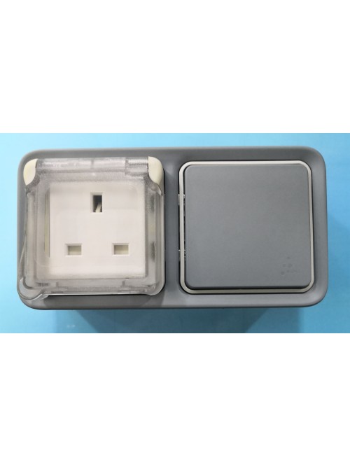 Legrand Plexo Weatherproof 1G13A Switch Socket (69672SSO)