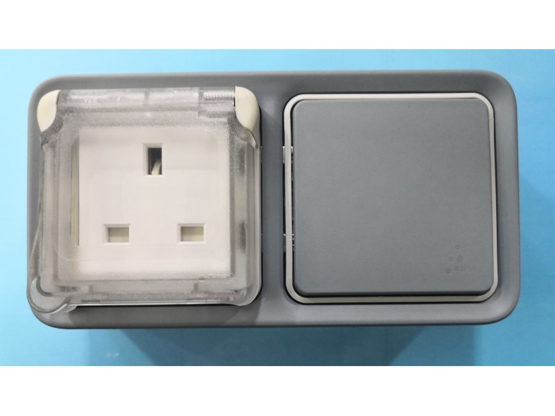 Legrand Plexo Weatherproof 1G13A Switch Socket (69672SSO)