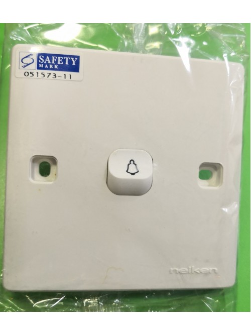 Neiken 1G1W Bell Push Plate (N21100)
