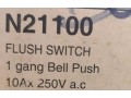 Neiken 1G1W Bell Push Plate (N21100)
