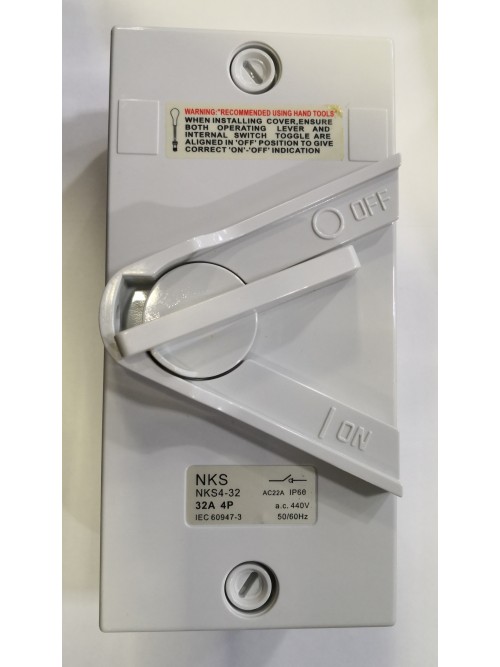 Neiken Weatherproof 4P32A Isolator (NKS4-32)