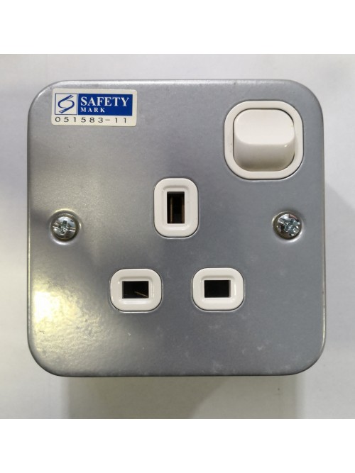 Neiken 1G13A Metalclad Switch Socket Outlet (N62110)