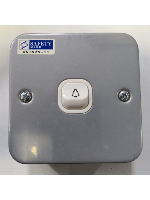 Neiken 1G1W Metalclad Bell Push Switch (N31100)