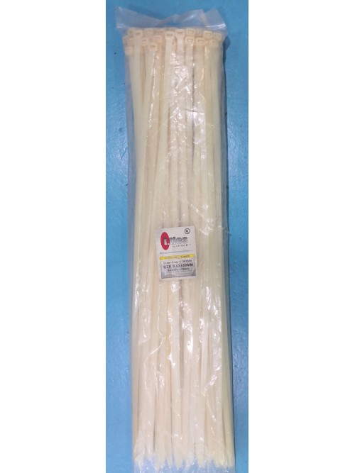 9(26") x 650mm Cable Tie (100pcs) -White