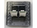 Schneider Neo 2G Tel Socket Outlet-Grey (E3032RJ_GS)