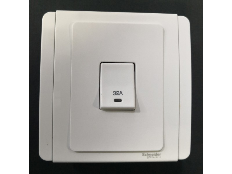 Schneider Neo 32A DP Switch -White (E3031DR32_EWWW_G2)