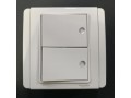 Schneider Neo 2G1W Switch Fluorescent Indicator -White (E3032H1_FWWW) Schneider Neo 2G1W Switch Fluorescent Indicator -White (E3032H1_FWWW)