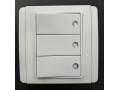 Schneider Neo 3G2W Switch Fluorescent Indicator -White (E3033H2_FWWW) Schneider Neo 3G2W Switch Fluorescent Indicator -White (E3033H2_FWWW)