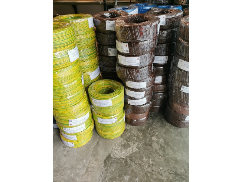 Taisin 6mm PVC Cable, Green Yellow